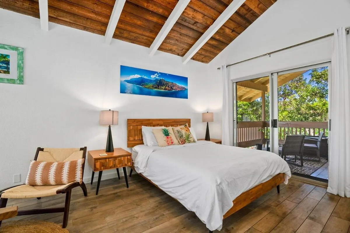 Charming Princeville Studio, Ac, Pool, Hot Tub Apartment