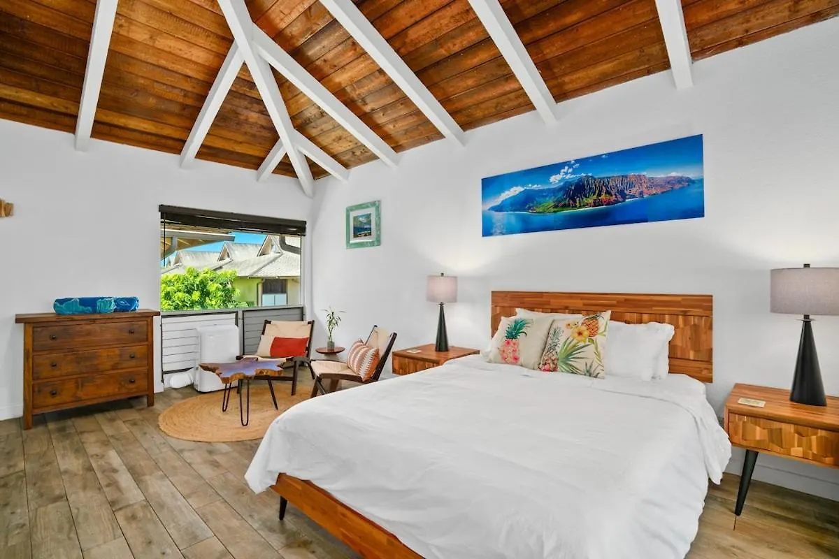 Charming Princeville Studio, Ac, Pool, Hot Tub